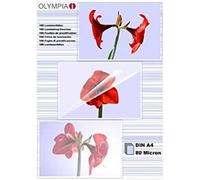 Olympia 9178 laminating film DIN A4 80 Micron 1 - confezione DIN A4
