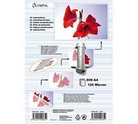 Olympia 9185 - Fundas para plastificar 125 Micron Formato-A4
