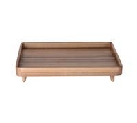 Olympia Bandeja de pie de Acacia 1/1GN - Resistente, Resistente, fácil de Limpiar, Elegante Plato de exhibición de Pasteles para Hotel, Restaurante, cafetería, Buffet, Servicio Delicatessen