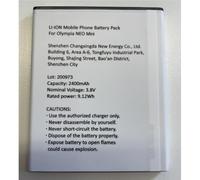 Olympia Batería original de repuesto para teléfono móvil Neo Mini - Li-Ion 3,8 V 2400 mAh - No compatible con el modelo Neo