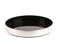 Olympia Beaumont D857 - Bandeja redonda de aluminio antideslizante para servir bebidas, 330 mm