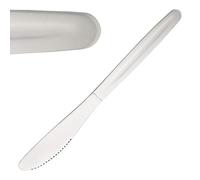 Olympia C118 Kelso - Cuchillo de postre (acabado pulido, 18/0, acero inoxidable, 207 mm, 12 unidades)