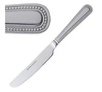 Olympia C127 con mango de cuchillo de postre, acabado pulido, 18/0, acero inoxidable, 199 mm de longitud (Pack de 12)