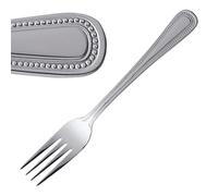 Olympia C128 Bead tenedor de postre (12 unidades)