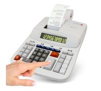 Olympia CPD 512 - Calculadora con impresora (12 dígitos, pantalla LCD verde y roja, 210 x 295 x 67 mm)