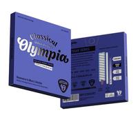 Olympia Cuerdas de guitarra clásica - Bajos plateados y agudos de nailon de titanio - Tensión normal o dura - Serie Artisan - Recubierto para una larga vida útil y tono brillante (tensión normal)