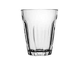 Olympia DB947 Vaso de vidrio endurecido, capacidad de 230 ml, 95 mm de altura, 78 mm de diámetro, paquete de 12