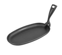 Olympia de hierro fundido Sizzler cacerola 240 x 140 mm sartenes revestimiento comercial