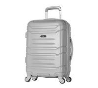 Olympia Dinamarca Maleta de Mano de 53.3 cm, Silver, 21" Carry-On, Dinamarca