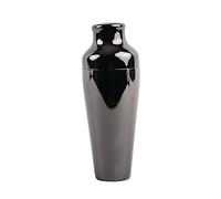 Olympia DR628 - Coctelera francesa gris plomizo metalizado de acero inoxidable negro para uso profesional en bar