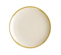 Olympia FA025 Hornn Sandstone - Juego de 6 platos redondos (178 mm, color crema