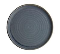 Olympia FA303 - Plato redondo de lona (265 mm, 6 unidades), color azul granito
