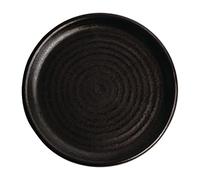 Olympia FA316 - Plato redondo de lona (180 mm, 6 unidades), color negro