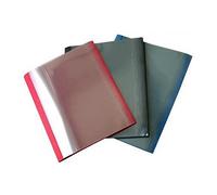 Olympia - Funda para encuadernación térmica, ancho de 3 mm para 21-30 hojas de papel: 10 x color azul, 10 x color negro, 10 x color rojo