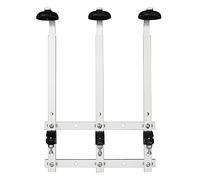 Olympia GH050 - Soporte mural para 3 botellas con ópticas dosificadoras, fijación a pared, dispensador de bebidas espirituosas