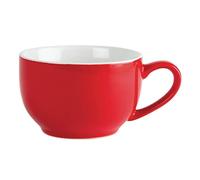Olympia gk073 café taza de café, 228 ml, 8 oz, rojo (Pack de 12)