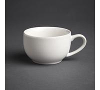 Olympia gk074 café taza de café, 228 ml, 8 oz, blanco (Pack de 12)