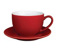 Olympia gk076 café taza de café, 340 ml, 12 oz, rojo (Pack de 12)