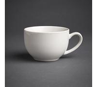 Olympia gk077 café taza de café, 340 ml, 12 oz, blanco (Pack de 12)