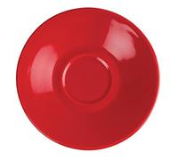 Olympia gk085 café Espresso con platillos, rojo (Pack de 12)