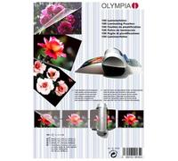 Olympia - juego des fundas para plastificar, 100 unidades varias