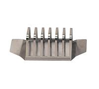 Olympia K411 6 Ranura para tostadas, 180 x 70 x 75 mm, soporte para rebanadas de pan