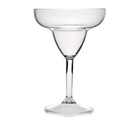 Olympia Kristallon DS132 - Vasos de policarbonato Margarita, 117 mm x 172 mm, 330 ml, transparentes, 12 unidades
