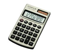 Olympia LCD 1110 E - Calculadora (60 g, 70 x 117 x 10 mm) Plata