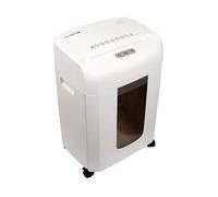 Olympia MC 408.2 Trituradora de papel, microcorte, 8 hojas, seguridad P-5, 16 L, blanco, 1800 mm/min, para oficina