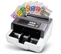 Olympia NC 451 - Máquina para contar dinero y comprobador de billetes falsos para todos los billetes | Sensores UV MG | 1000 billetes/min | función de adición, pantalla LED, contador de billetes |