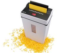 Olympia PS 55 CC - Destructora de papel profesional (con corte en partículas, nivel de seguridad P4, tarjeta de crédito, 10 hojas de 80 g/m², trituradora de papel para oficina, trituradora de papel,
