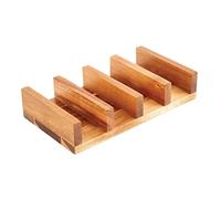 Olympia - Soporte/elevador de madera para tacos, 275 x 150 x 55 mm, servir comida restaurante