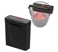 OLYMPIA Trituradora de Papel PS 36 Pro Negro, con Corte en Tiras de 6 mm, para el hogar, de 6 Hojas, l, con Accesorio