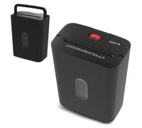 OLYMPIA Trituradora de papel PS 53 CC Pro, color negro, para oficina en casa y oficina, trituradora P-4, corte en partículas 4 × 38 mm, 6 hojas, trituradora de papel de 15 L