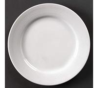 Olympia u090 lineal con borde ancho placa, blanco (Pack de 12)