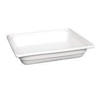 Olympia U808, Gastronorm 1/2, de tamaño medio de porcelana, color blanco