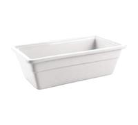 Olympia U811 Gastronorm de porcelana, 1/3, un tercio Tamaño, color blanco