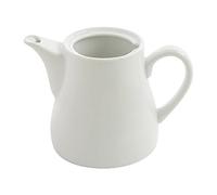 Olympia u822 tetera de porcelana, blanco (Pack de 4)
