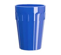 Olympia Vaso de policarbonato Kristallon, color azul, 260 ml, 12 unidades