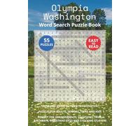 Olympia Washington Word Search Puzzle Book: Think you know Olympia, Washington? Puzzles for Adults, Seniors, Teens and Kids. Perfect for Grandparents, ... Christmas Gifts and Stocking Stuffers.