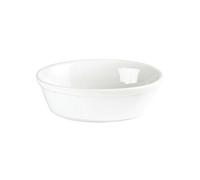 Olympia Whiteware DK807 - Cuencos ovalados para pastel al horno de porcelana 161 mm, set de 6