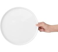 Olympia Whiteware - Plato redondo plano, 270 mm, 26,7 cm (caja 4)