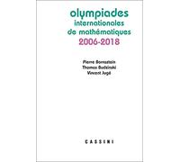 Olympiades internationales de mathématiques 2006-2021