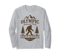 Olympic National Park Home of The Bigfoot Since 1938 Manga Larga