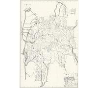 Olympic National Park Map Journal: Vintage Map Notebook