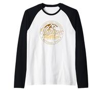Olympic National Park | Washington Camiseta Manga Raglan