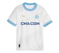 Olympique de Marseille 771283-01 Home Jersey Replica Jr T-Shirt Unisex Kids White Tamaño 140