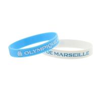 Olympique de Marsella, 2 x pulsera Ir l'OM - Colección oficial, azul, Talla única