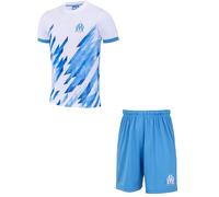 Olympique de Marsella - Conjunto de camiseta corta OM - Colección oficial, blanco, 12 años