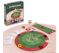 OLYMPLAKKS | Juego de Mesa Multideporte | De 7 a 99 Años | 2 a 5 Jugadores | para Niños y Adultos | Juego de Habilidad | Juego de Estrategia | para Toda la Familia
